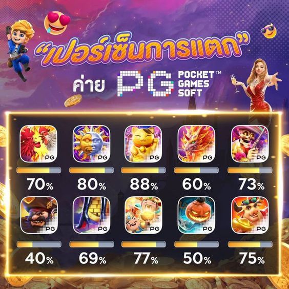 PG bonus ตารางโบนัส