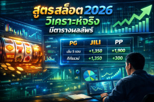 สูตรสล็อต 2026 วิธีบริหารทุนและจับจังหวะแตกสำหรับสล็อตทุกค่าย