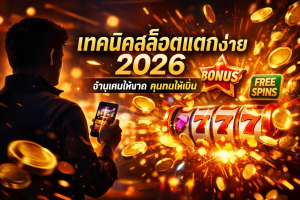 เทคนิคสล็อตแตกง่าย 2026 พร้อมโบนัสและฟรีสปินแตกหนัก