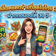 สล็อต ทดลอง แตกง่าย 2026 ฝากถอนออโต้ 30 วิ