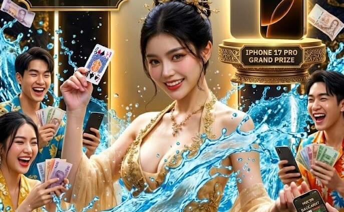 โปรโมชั่นสล็อต HUC99 วันสงกรานต์ 2026 ลุ้นรับ iPhone 17 Pro